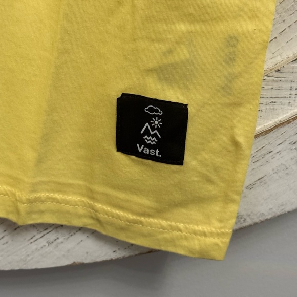 Vast Yellow Graphic T-Shirt for Men - Picture 2 of 4